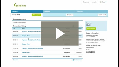 Buildium's responsive resident portal - How your residents see it