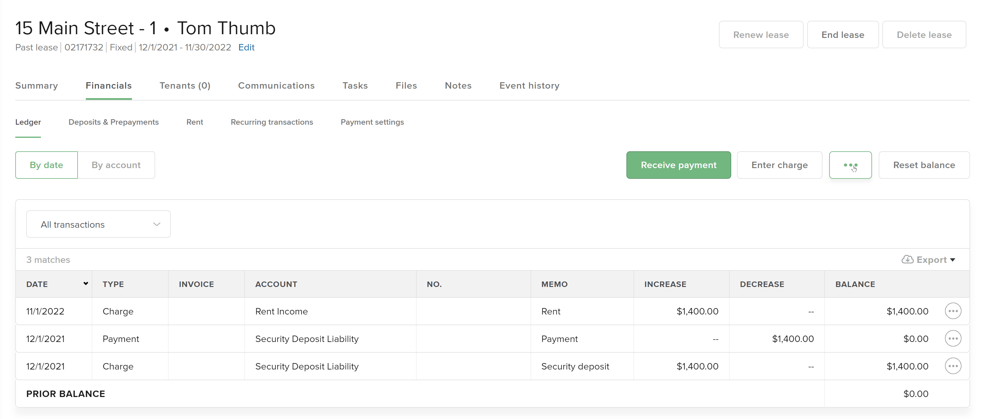 Withhold tenant deposits