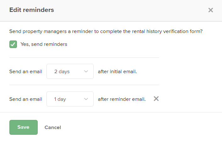 Rental History Verification