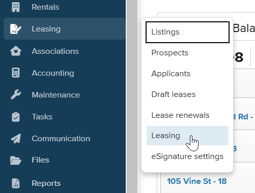 Lease Management