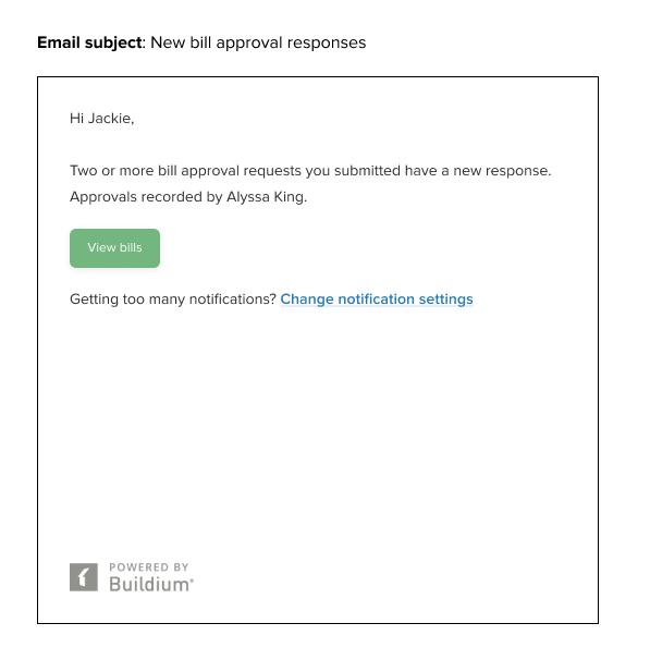 Approving Bills in Bulk
