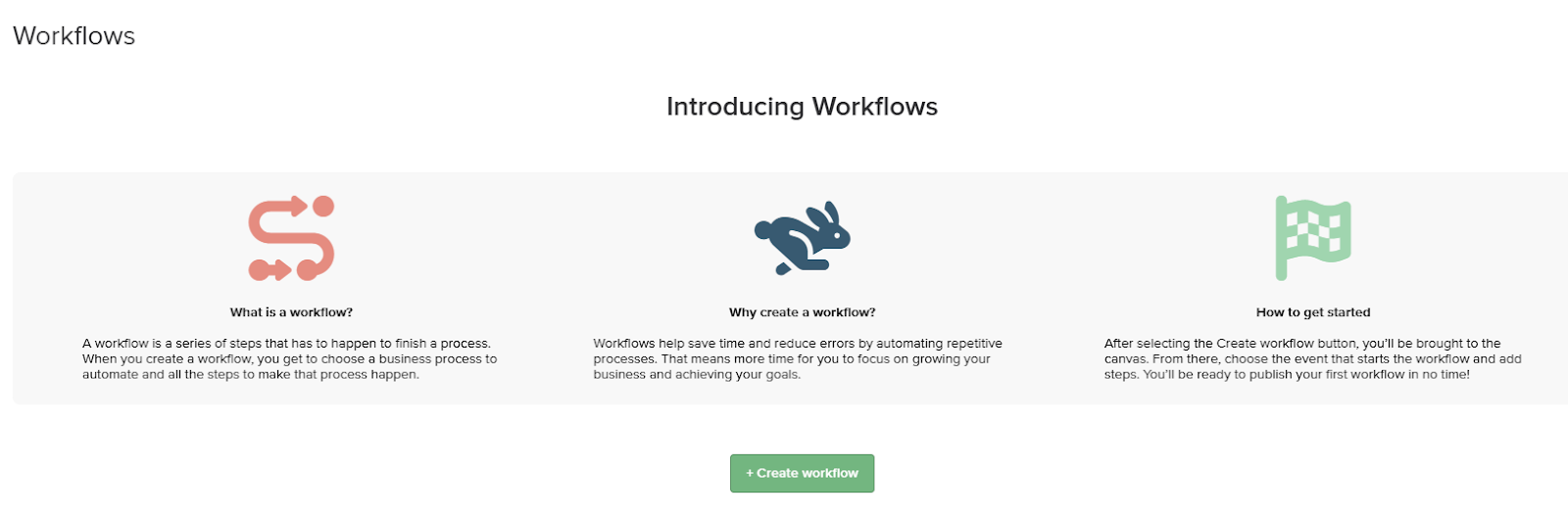 How to Create a Workflow with Workflow Automations